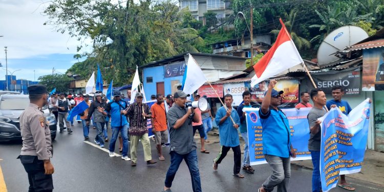 Geruduk Kantor Pelindo, TKBM Klayum Bawa 4 Poin Aspirasi
