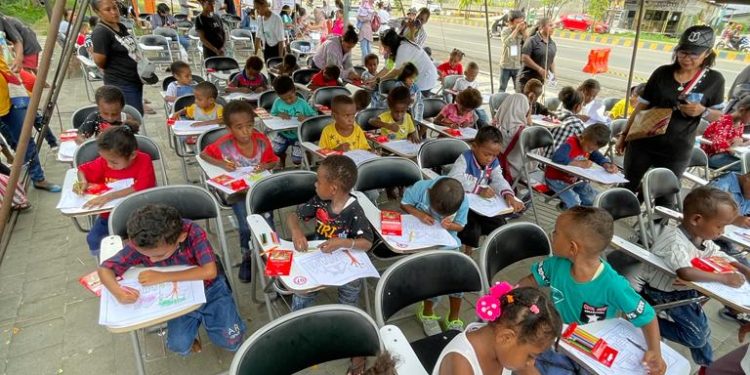 Budayakan Minat Baca, 1 Dekade BUP Sorong Telah Hadirkan 5 Rumah Baca