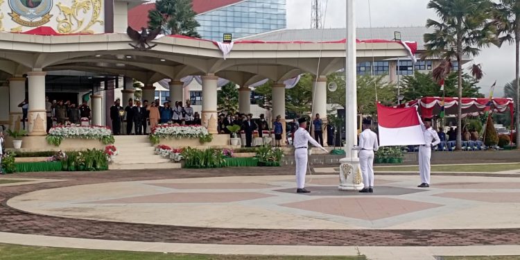 Pemprov Papua Barat Gelar Upacara Hardiknas Secara Sederhana