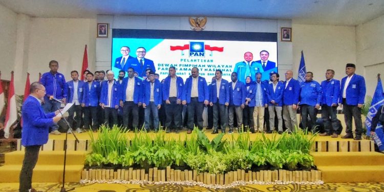 Lantik DPW PB-DPW PBD, Ketum PAN Zulhas : Kerja Keras, Harus Jadi Anggota DPR