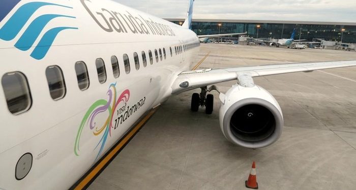 Rugi Garuda Indonesia Turun Tajam Jadi Rp 1,6 T