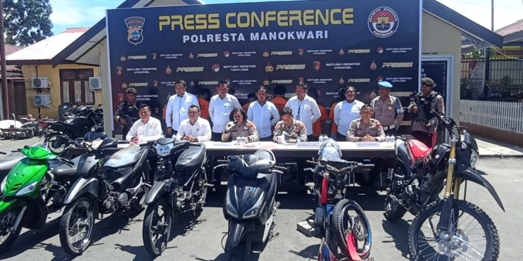 Polisi Berhasil Amankan Pelaku Pencurian di Manokwari
