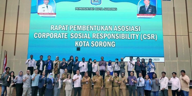 Sinergitas, Pemkot Sorong Bentuk Asosiasi CSR
