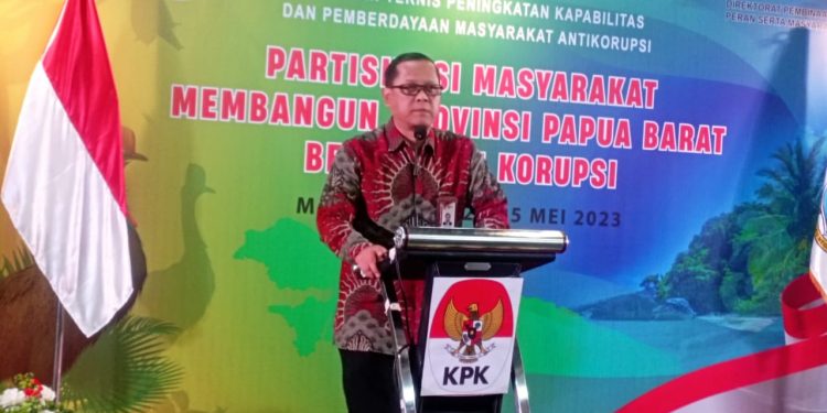 KPK Ajak Masyarakat Papua Barat Kenali Potensi Korupsi