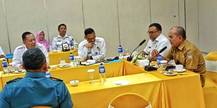Bahas IPOLEKSOSBUD, Tim Setjen Wantannas RI Kunjungi Provinsi PBD
