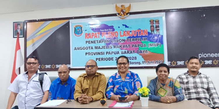 Panitia Tetapkan Nama-nama Calon Anggota Terpilih MRPBD