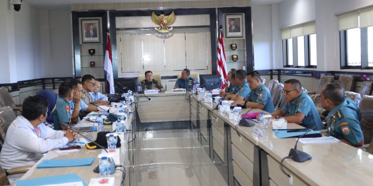 Koarmada III Terima Kunker  Tim Setjen Wantannas RI