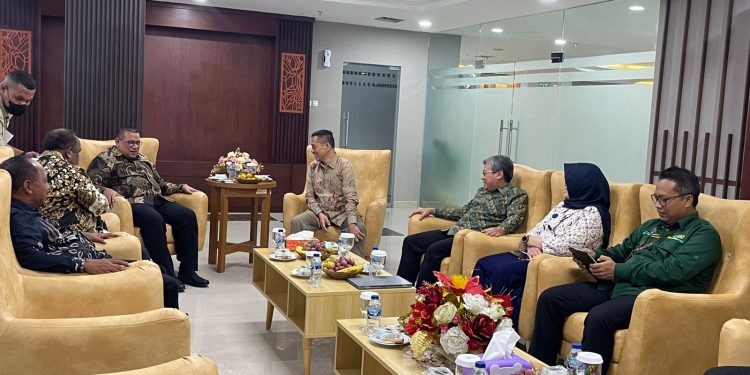 Bahas Data Agregat, Pj Gubernur PBD Temui BPS Pusat
