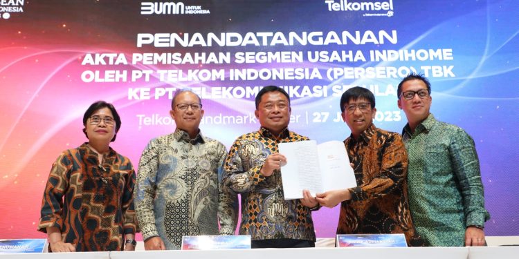 Pemerataan Konektivitas Digital, Mulai 1 Juli IndiHome Dikelola Telkomsel