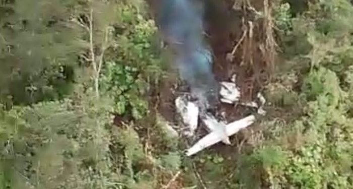Pesawat SAM Air Jatuh dan Terbakar di Hutan Papua