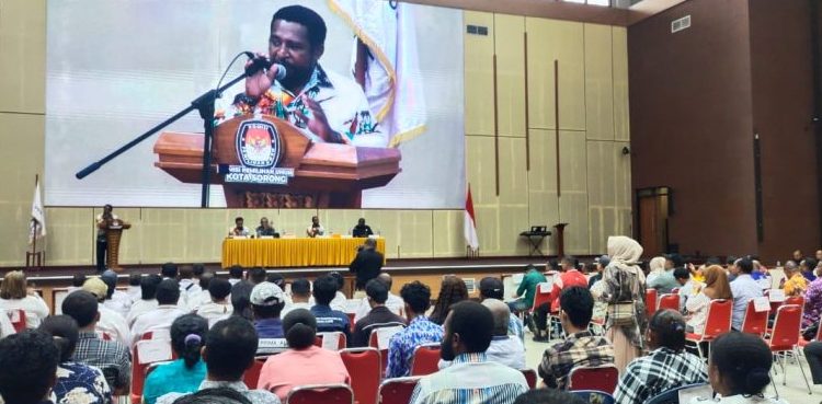 DPT Pemilu 2024 Tingkat Kota Sorong Sebanyak 205.507 Pemilih