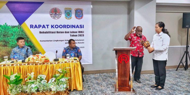 Selamatkan Hutan Kritis-Lahan Tandus, BPDAS Remu Ransiki Gelar Rakor RHL