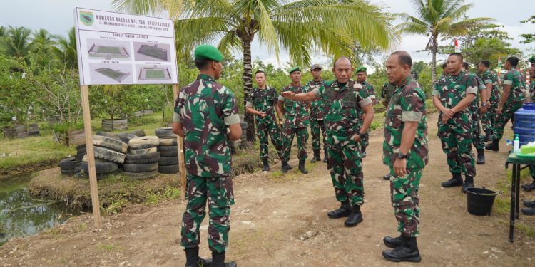Pangdam Minta Danyonzipur Terus Asah Kemampuan Prajurit