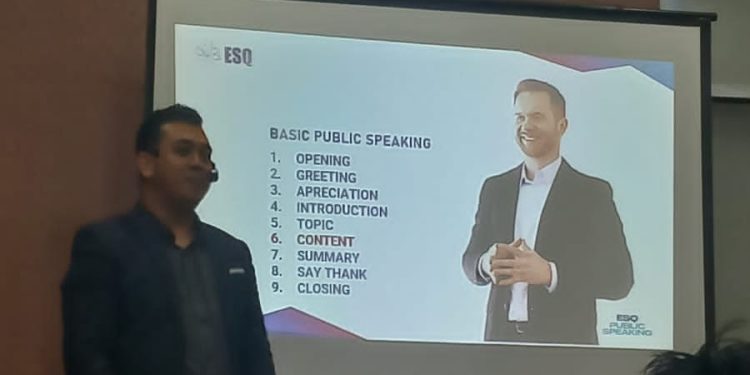 2 Hari, Peserta Antusias Ikut Training ESQ Public Speaking