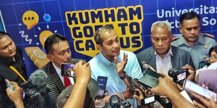 Sosialisasi KUHP Nasional, Wamenkumham: Merubah Paradigma Hukum Pidana