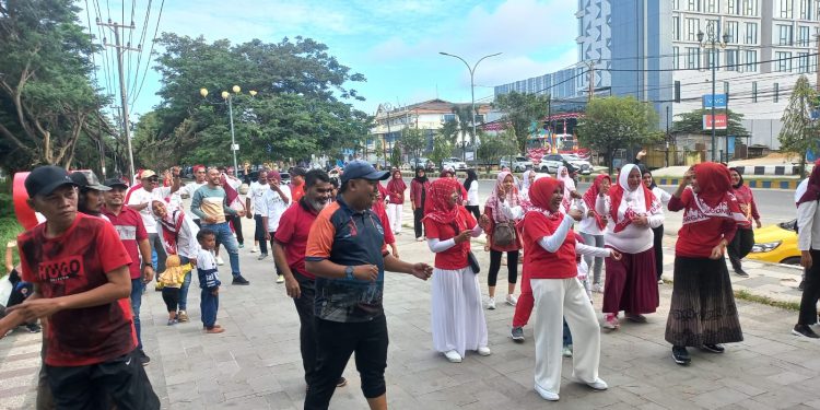 Senam Sehat “Goyang”Alumni dan Kader “Hijau- Hitam”