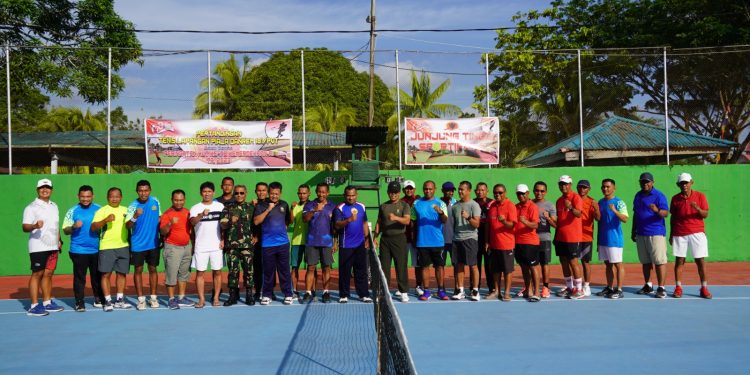 Danrem 181/PVT Buka Pertandingan Tenis Lapangan