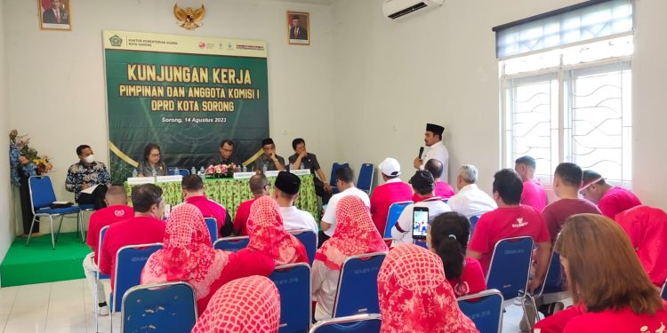 Guru Agama Kurang, Komisi I DPR Kunker ke Kemenag Kota Sorong