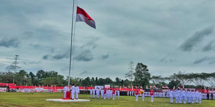 Provinsi Papua Barat Daya Perdana Gelar Upacara, Pj Gubernur: HUT RI Mengenang Para Kusuma Bangsa