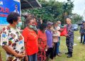 Pengabdian 34 Tahun Altar’89, Koarmada III Sasar Kampung Jeflio Gelar Baksos & Bakti Kesehatan