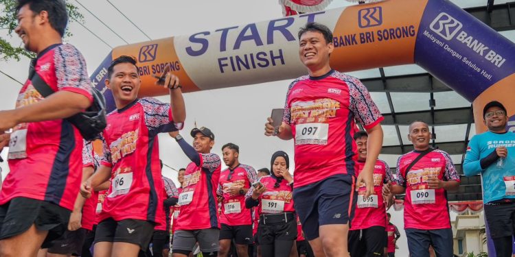 Aston Sorong Sukses Gelar 7,8 Semarak Fun Run