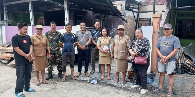 Kerugian Kebakaran di KPR Cenderawasih Aimas Capai Ratusan Juta Rupiah