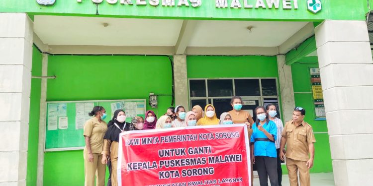 Ancam Akan Mogok Kerja, Puluhan Nakes Puskesmas Malawei Tuntut Pemkot Ganti Kapus