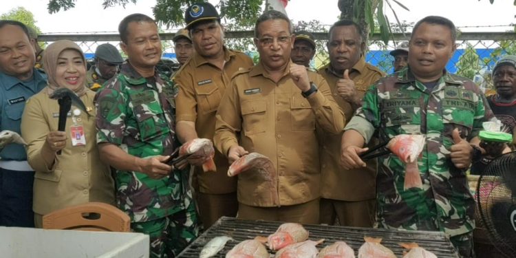 Tekan Angka Stunting, Dinas P2KP PBD Gelar Gemar Makan Ikan