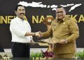 Tingkatkan Kualitas SDM, Pemprov PBD – IPDN Taken MoU