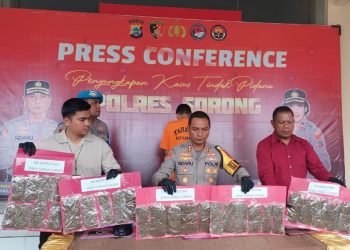Amankan Pengedar Ganja 1,2 Kg, Pj Bupati Apresiasi Jajaran Polres Sorong