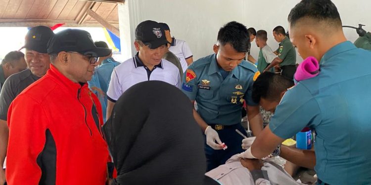 Tiga Hari Bakti Kesehatan, TNI Target  2.100 Warga Dapat Pengobatan Gratis