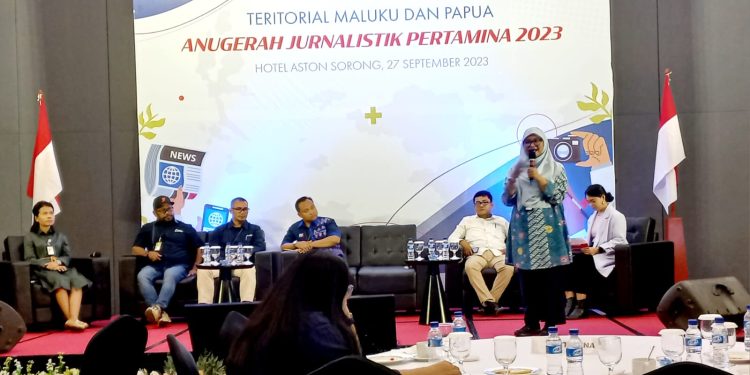 Pertamina Gelar Sosialisasi Anugerah Jurnalistik Pertamina 2023 Teritorial Maluku dan Papua
