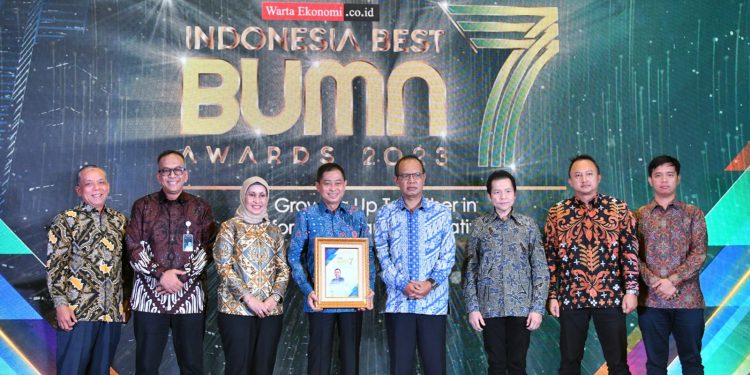 Pegadaian Raih Penghargaan Indonesia Best BUMN Awards 2023