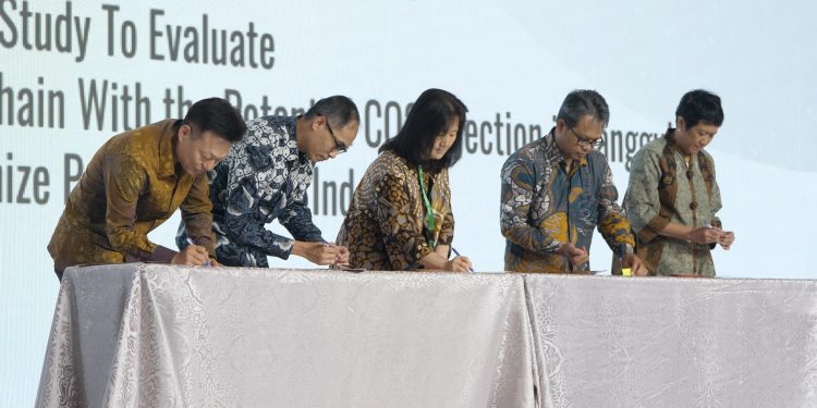bp, GE Vernova, CARBONCO, PLN Nusantara dan Jawa 1 Tandatangani MoU