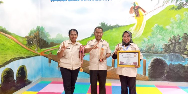 Dinas Perpustakaan dan Kearsipan Kabupaten Sorong Juara 1 Lomba Inovasi Daerah