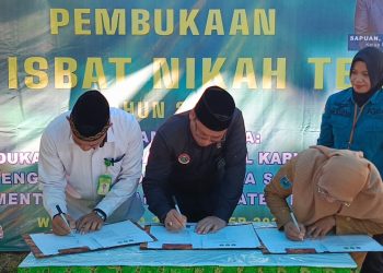 KPA Sorong – Kemenag – Disdukcapil Raja Ampat Teken MoU