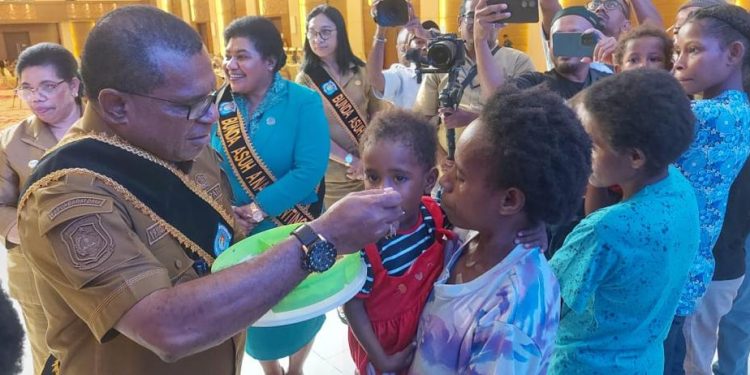 Tekan Stunting, Pemkab Sorong Rilis Rumah Pentas