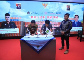 Ketua PA Sorong Tandatangani PKS dengan Prodi Hukum UNIMUDA