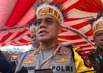 Regu Polisi Diterjunkan Kejar Pelaku Pembakaran Eskavator di Maybrat