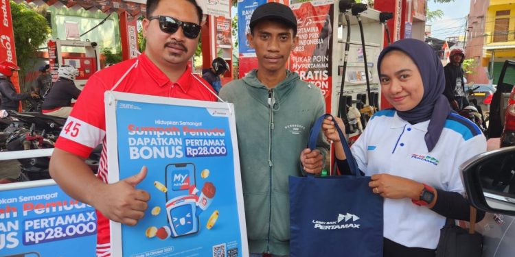 Pengguna MyPertamina Hafal Teks Sumpah Pemuda, Pertamina Patra Niaga Pamalu Bagikan Pertamax Gratis