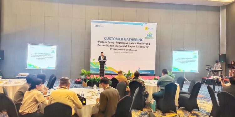 PLN UP3 Sorong Gelar Customer Gathering, Sosialisasi Manfaat Kompor Induksi-Kendaraan Listrik