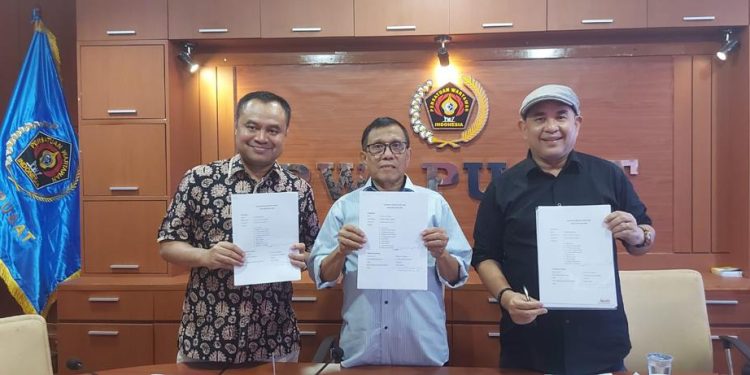 Hendry Ch Bangun Umumkan Kepengurusan PWI  Periode 2023 – 2028
