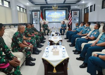Kunjungi PBD, Dankormar: Koarmada III dan Pasmar 3 Cerminan Hubungan Baik