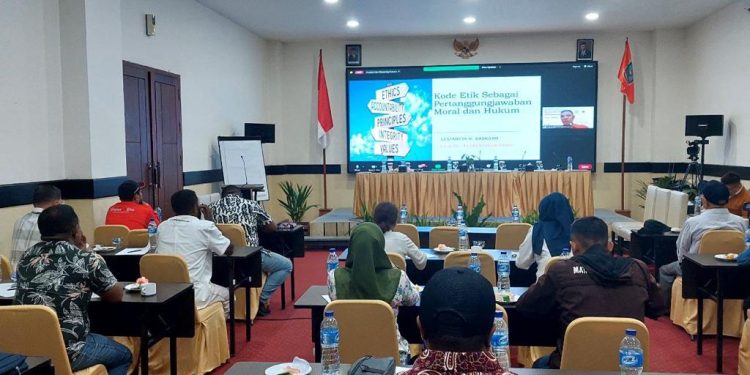 Tingkatkan Kapasitas Jurnalis, SKK Migas – LPDS – PWI Sorong  ‘Collabs’ Gelar Pelatihan