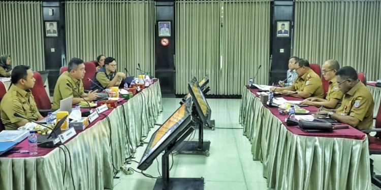 Penilaian Kinerja Triwulan Ke-IV, Pj Gubernur PBD Dievaluasi Kemendagri
