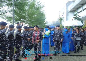 Koarmada III Gelar Tradisi Pelepasan dan Penyambutan Pangkoarmada