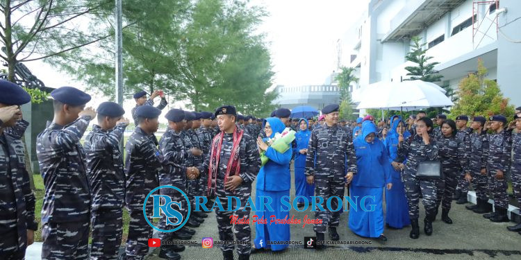 Koarmada III Gelar Tradisi Pelepasan dan Penyambutan Pangkoarmada
