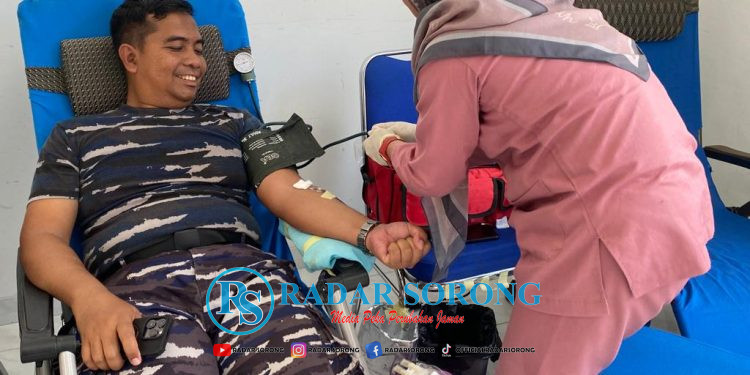 Target Sumbang 1000 Kantong Darah, Koarmada III Libatkan 4 Lantamal Gelar Donor Darah