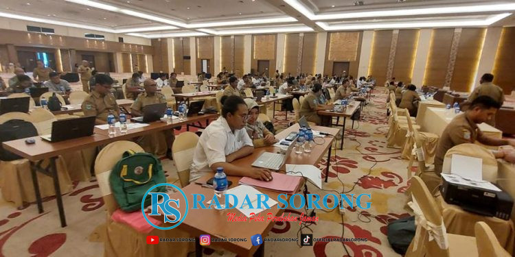 Optimalisasi Kinerja, Ratusan ASN Pemkab Sorong Ikut Bimtek SIASN