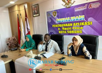 Dinas Cipta Karya Kota Sorong Luncurkan Aplikasi Harga Bangunan Berbasis Online